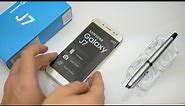 Samsung Galaxy J7 2017 unboxing
