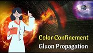 How Does Color Confinement Affect Gluon Propagation?