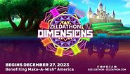 Zeldathon Dimensions logo reveal