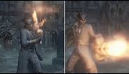 Bloodborne - All Trick Weapon Transformations and Firearm Animations