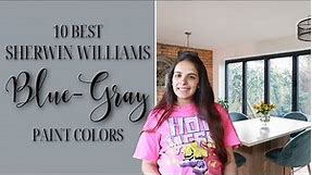 10 BEST Sherwin Williams Blue Gray Paint Colors