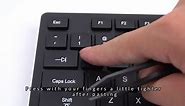 English Keyboard Stickers[5 in 1],Replacement English Keyboard Sticker with White Font on Black Background Universal for Laptop Desktop Computer,Matte English Keyboard Alphabet Sticker