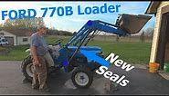 Replacing Seals on a Ford 770B Loader | 1710 Tractor | Man About Home