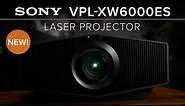 Sony VPL-XW6000ES - Savor The Authentic Home Theater Experience with a Native 4K Laser Projector!