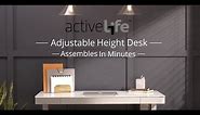 How To Assemble Tresanti Adjustable Height Desk