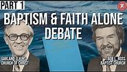 Baptism & Faith Alone Debate | Garland Elkins (Church of Christ) & Bob L. Ross (Baptist) | Part 1