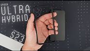 Samsung Galaxy S23 - Spigen Ultra Hybrid (Matte Black) Case Review