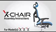 X-Chair: Assembly Instructions (X2, X3, X4)