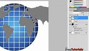 Create Globe Icon in Photoshop Video Tutorial