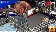 WWE 2K23 - Randy Orton vs. John Cena - Tables, Ladders & Chairs Match | PS5™ [4K60]