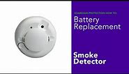 How to Replace the Battery for a Monitored Smoke Detector