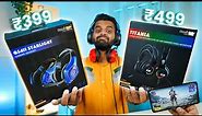 Best Gaming Headphones For BGMI ₹399 & ₹499🔥 Cosmic Byte GS411 Starlight & Titania RGB