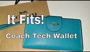 Coach Tech Phone Wallet - Finally a phone wallet that fits the S20+ 🙌👏