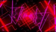 4k Rotating Neon Tunnel Vj loop Abstract Background - live wallpaper windows 11