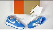 Nike Air Force 1 « Color of the month » University Blue | Unboxing, details