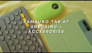 📦 chill samsung tab a7 unboxing + accessories