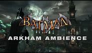 Batman Arkham Ambience | Arkham Asylum Soundtrack, Intercom and Rain