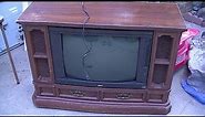 Zenith Floor Console Television from 1997