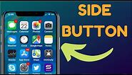 How to change the Side Button function on iPhone(2024)