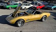 Test Drive 1969 Chevrolet Corvette Convertible 4 Speed SOLD $29,900 Maple Motors #2441