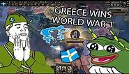 Greece Achieves Megali Idea In WW 1 In Hearts Of Iron 4 The Great War Redux