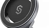 SYNCWIRE for MagSafe Car Mount - 360° Rotation Magnetic Phone Holder for Car Dashboard, Strong Magnets Car Phone Holder Mount Compatible iPhone 15 Pro Max 14 13 12,Samsung - MagSafe Car Accessories