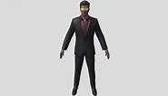 Tony Stark(Textured)(Rigged) - Download Free 3D model by 3D MODELS (@CAPTAAINR)