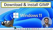 How to download and install GIMP on Windows 11