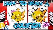 How To Draw Mom And Baby Goldfish