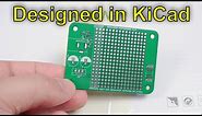 How To Make Perfboard/Prototyping Board in KiCad |PCB From PCBWAYCOM
