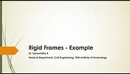 Analysis of Rigid Frames - Consistent Deformation Method (4/5)