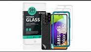 Samsung A52 5G/4G / A52S 5G Tempered glass ibywind Protector With Easy Install Kit