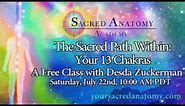 The Sacred Path Within, Your 13 Chakras