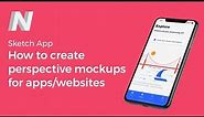 Sketch Tutorial | Creating Mockups For App/Website Designs | How-to | UI/UX