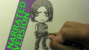 How to Draw a Chibi "Goth" Character