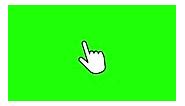 Hand Gesture Touch icon on white background. Motion graphic