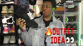 Outfit Idea: Air Jordan 4 Black Cat (With Lace Swap)