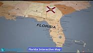 Where is Florida in the US and and Cities Map of Florida