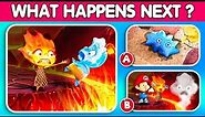 🔥💧Guess WHAT Happens Next | Questions that stimulate your guesswork | Super Mario Bros , Elemental