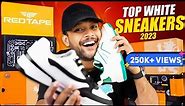 7 Best Red Tape White Shoes/Sneakers For Men 🔥 Amazon Shoes Haul Review 2023 | ONE CHANCE