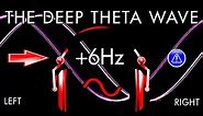 The Deep Theta Self Inducer Wave - 1hr Pure Binaural Beat Session at ~(6Hz)~ Intervals