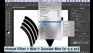 Fix blurry icon/logo make sharp edge-[Photoshop tutorial] quick and easy
