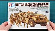 Tamiya 1/35 British LRDG Command Car w/7 Figures - Kit Review