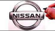How to Draw the NISSAN Logo