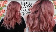 ☽ My ROSE GOLD Hair Color Tutorial ☾ (BEST FORMULA EVER)