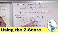 Intro to Standard Z-Score & Normal Distribution in Statistics