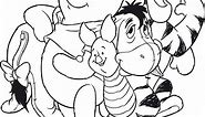 Free Winnie the Pooh coloring pages to download - Winnie The Pooh Coloring Pages for Kids - Just Color Kids : Coloring Pages for Children