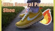 Nike Tom Sachs General Purpose Shoe GPS Dark Sulfur Yellow Review and On-Feet NikeCraft