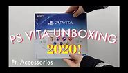 unboxing pink white PS VITA in 2020!