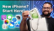Getting Started with iPhone - Complete Guide for Beginners